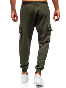 Men’s Cargo Joggers Green Bolf K19