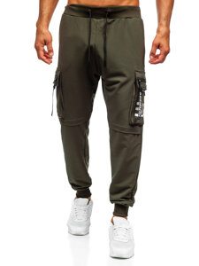 Men’s Cargo Joggers Green Bolf K19