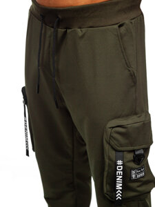 Men’s Cargo Joggers Green Bolf K20