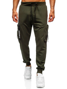 Men’s Cargo Joggers Green Bolf K20