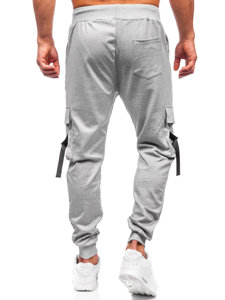 Men's Cargo Joggers Grey Bolf 8K1118