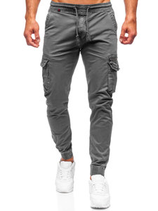 Men's Cargo Joggers Grey Bolf CT6706S0