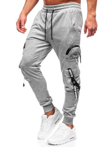 Men's Cargo Joggers Grey Bolf HS7172