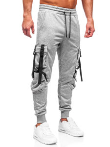 Men's Cargo Joggers Grey Bolf HS7173