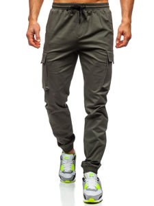 Men's Cargo Joggers Khaki Bolf 701