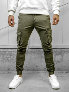 Men's Cargo Joggers Khaki Bolf 77322A