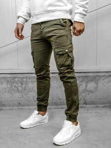 Men's Cargo Joggers Khaki Bolf JM5502A