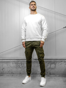 Men's Cargo Joggers Khaki Bolf JM5502A