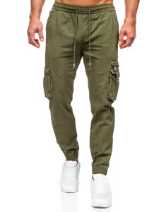 Men's Cargo Joggers Khaki Bolf MP0181MV