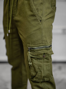 Men's Cargo Joggers Khaki Bolf MP0181MVA