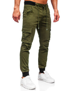 Men's Cargo Joggers Khaki Bolf MP0208MV