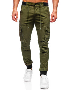 Men's Cargo Joggers Khaki Bolf MP0208MV