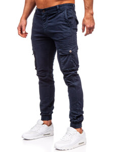 Men's Cargo Joggers Navy Blue Bolf JM5502