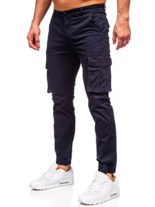 Men’s Cargo Joggers Navy Blue Bolf MP0202BS