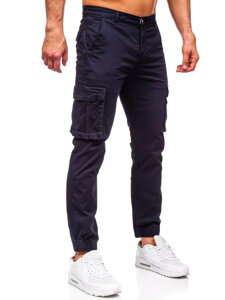 Men’s Cargo Joggers Navy Blue Bolf MP0202BS