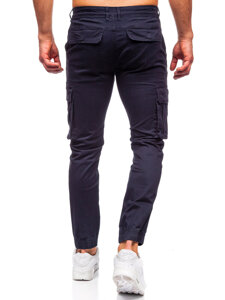 Men’s Cargo Joggers Navy Blue Bolf MP0202BS