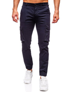 Men’s Cargo Joggers Navy Blue Bolf MP0202BS