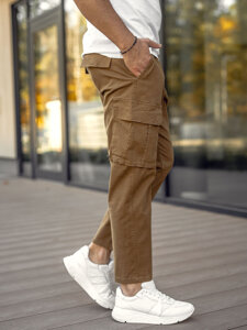 Men's Cargo Pants Brown Bolf 77323