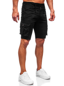 Men's Cargo Shorts Black Bolf BB70011