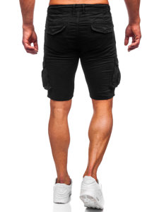 Men's Cargo Shorts Black Bolf BB70011