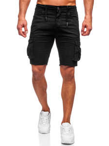 Men's Cargo Shorts Black Bolf BB70011