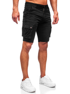 Men's Cargo Shorts Black Bolf BB70012