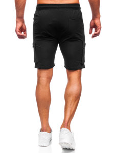 Men's Cargo Shorts Black Bolf DC469