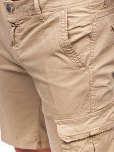 Men's Cargo Shorts Camel Bolf J707