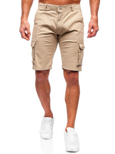 Men's Cargo Shorts Camel Bolf J707