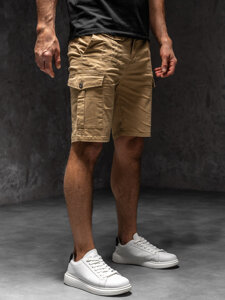 Men's Cargo Shorts Camel Bolf MP0188KA1