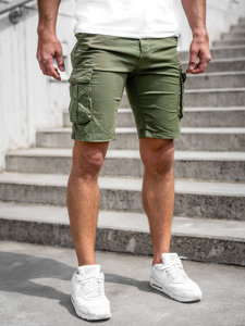 Men's Cargo Shorts Green Bolf XX160086