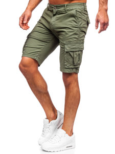 Men's Cargo Shorts Green Bolf YF2225