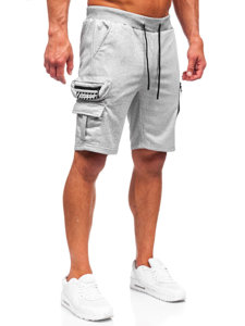 Men's Cargo Shorts Grey Bolf HS7180