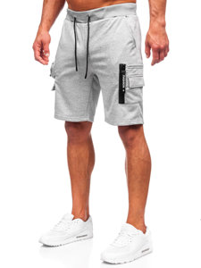 Men's Cargo Shorts Grey Bolf HS7180