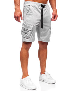 Men's Cargo Shorts Grey Bolf HS7188