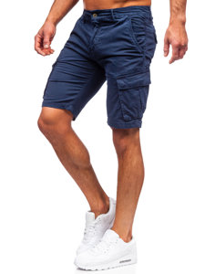 Men's Cargo Shorts Navy Blue Bolf YF2222