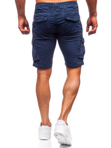 Men's Cargo Shorts Navy Blue Bolf YF2222