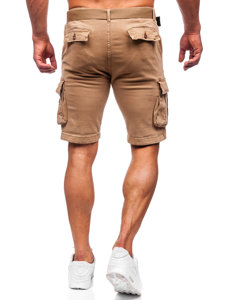 Men's Cargo Shorts with Belt Camel Bolf MP0109K