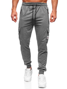 Men's Cargo Sweatpants Anthracite Bolf JX5061