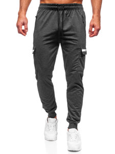 Men's Cargo Sweatpants Graphite Bolf JX5063