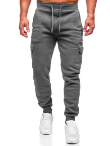 Men's Cargo Sweatpants Graphite Bolf JX8709