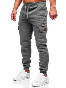 Men's Cargo Sweatpants Graphite Bolf JX8709