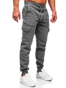 Men's Cargo Sweatpants Graphite Bolf JX8709