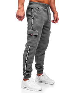 Men's Cargo Sweatpants Graphite Bolf JX8715