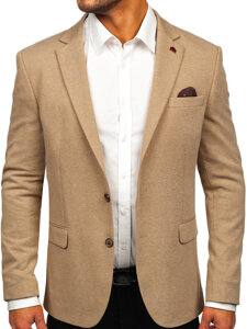 Men's Casual Blazer Beige Bolf 024