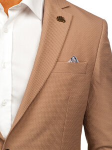 Men's Casual Blazer Beige Bolf 025