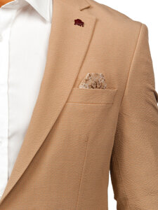 Men's Casual Blazer Beige Bolf 026