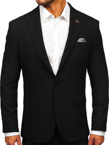 Men's Casual Blazer Black Bolf 025