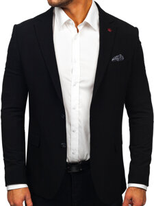 Men's Casual Blazer Black Bolf 026