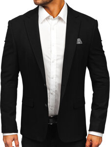 Men’s Casual Blazer Black Bolf 24400